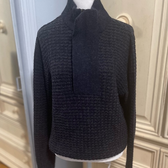 Men’s Sol Alpaca Button Zip Mock Sweater. Size Small, worn once. - Picture 1 of 3